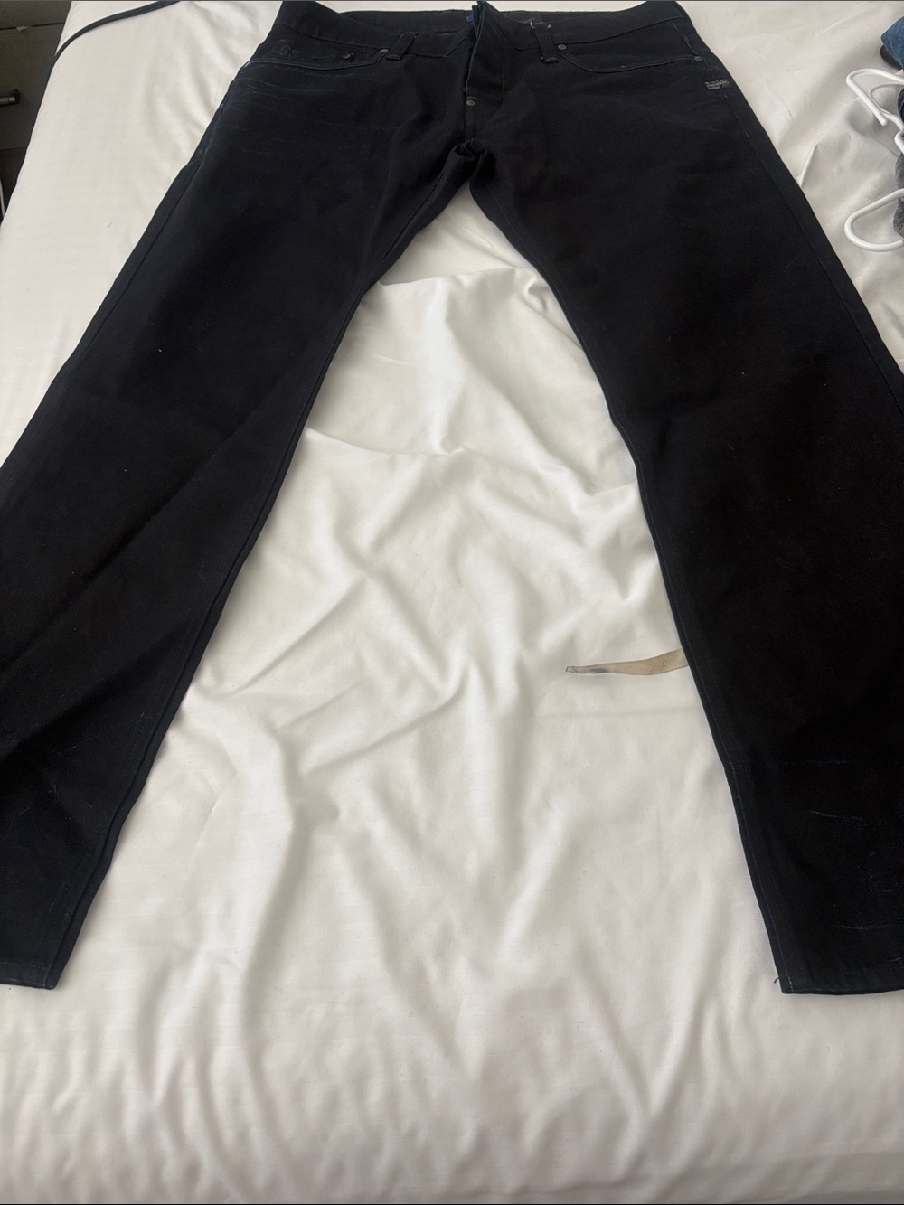 G-Star Black Slim Tapered Chinos